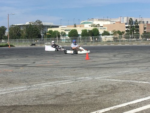 Jonny in go kart
